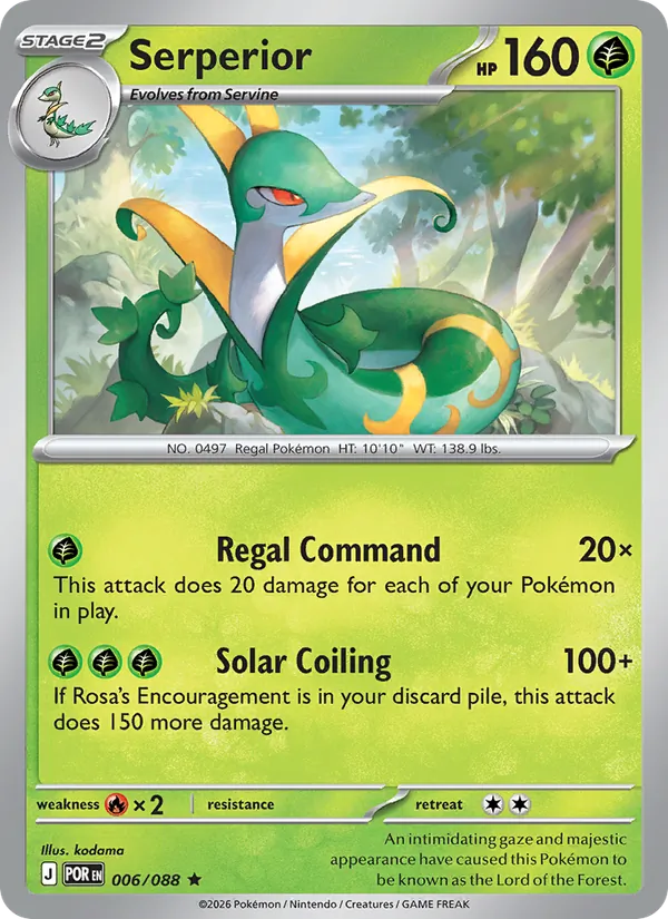 Serperior #006 – Perfect Order card