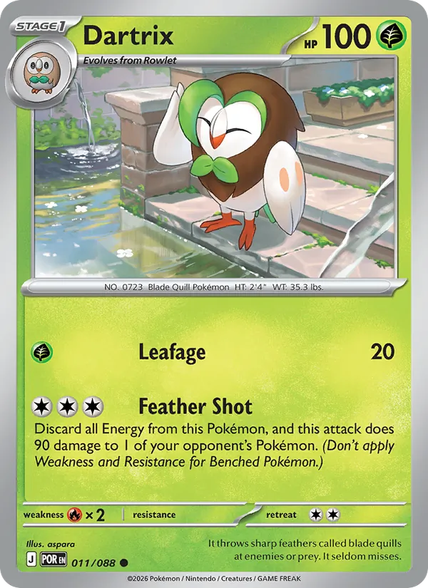 Dartrix #011 – Perfect Order card