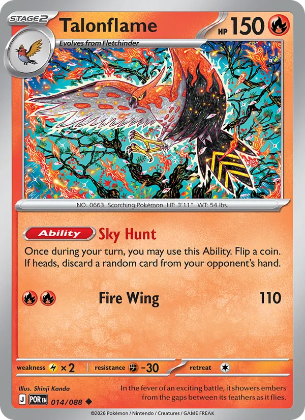 Talonflame #014 – Perfect Order card