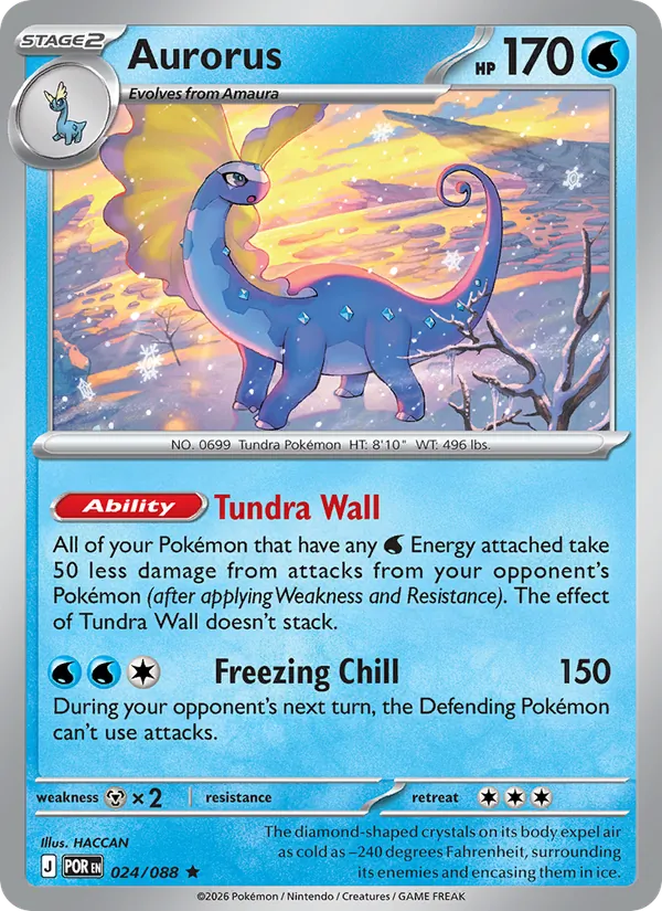Aurorus #024 – Perfect Order card