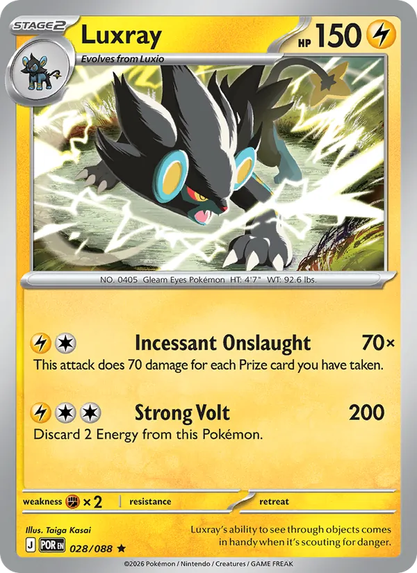 Luxray #028 – Perfect Order card