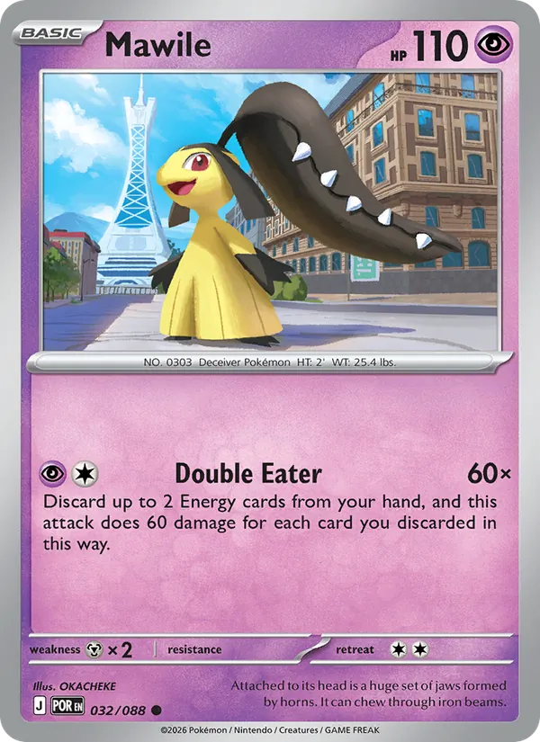 Mawile #032 – Perfect Order card