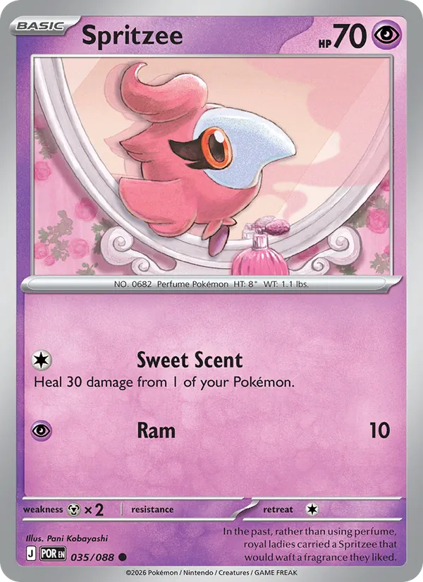 Spritzee #035 – Perfect Order card