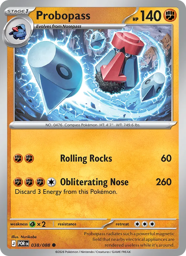 Probopass #038 – Perfect Order card