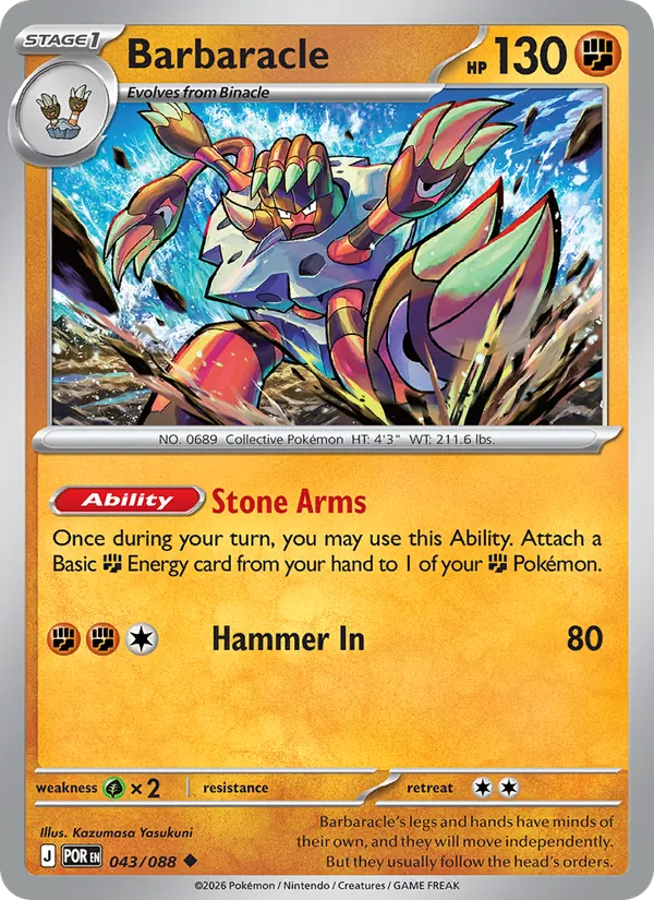 Barbaracle #043 – Perfect Order card