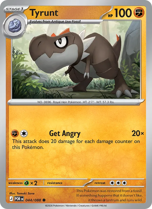 Tyrunt #044 – Perfect Order card
