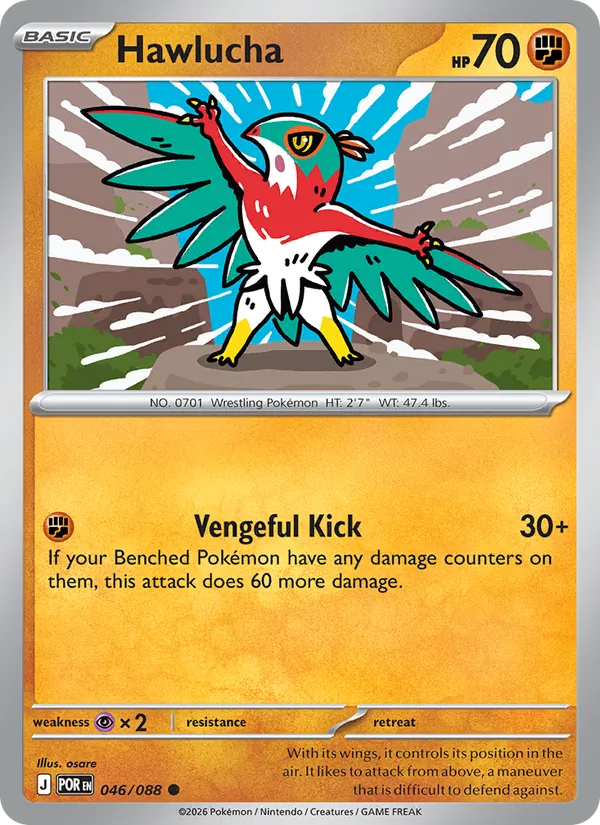 Hawlucha #046 – Perfect Order card
