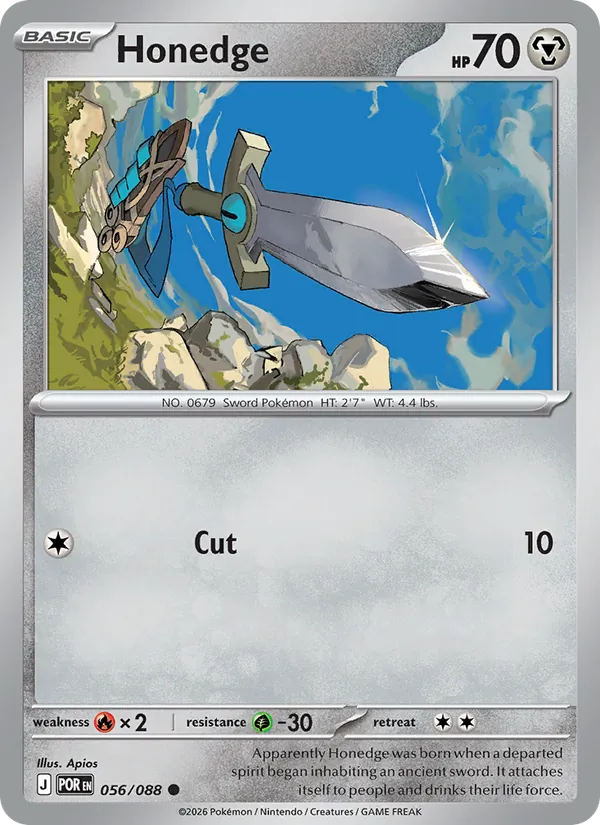 Honedge #056 – Perfect Order card