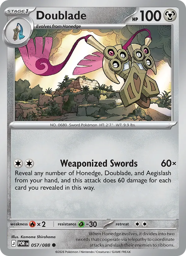Doublade #057 – Perfect Order card