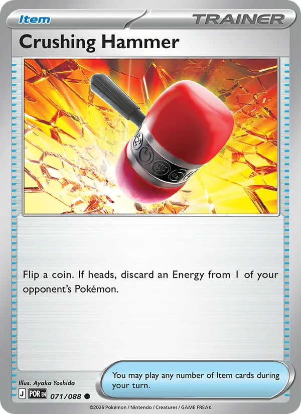 Crushing Hammer #071 – Perfect Order card
