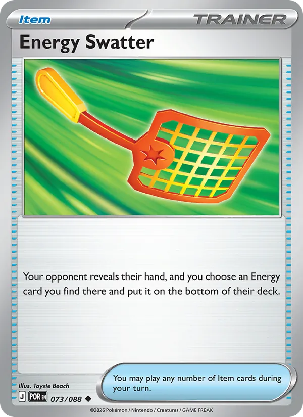 Energy Swatter #073 – Perfect Order card