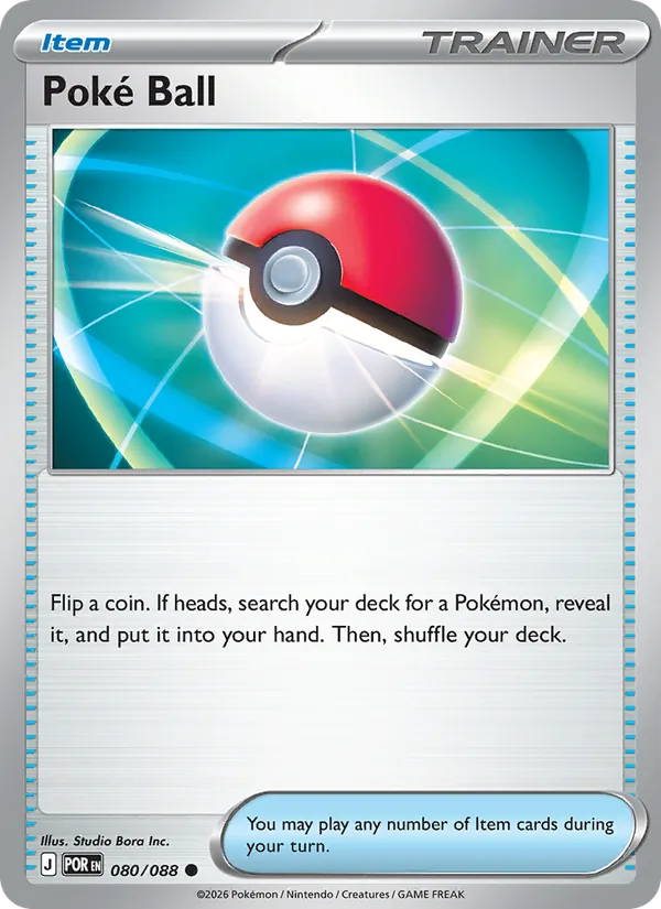Poké Ball #080 – Perfect Order card