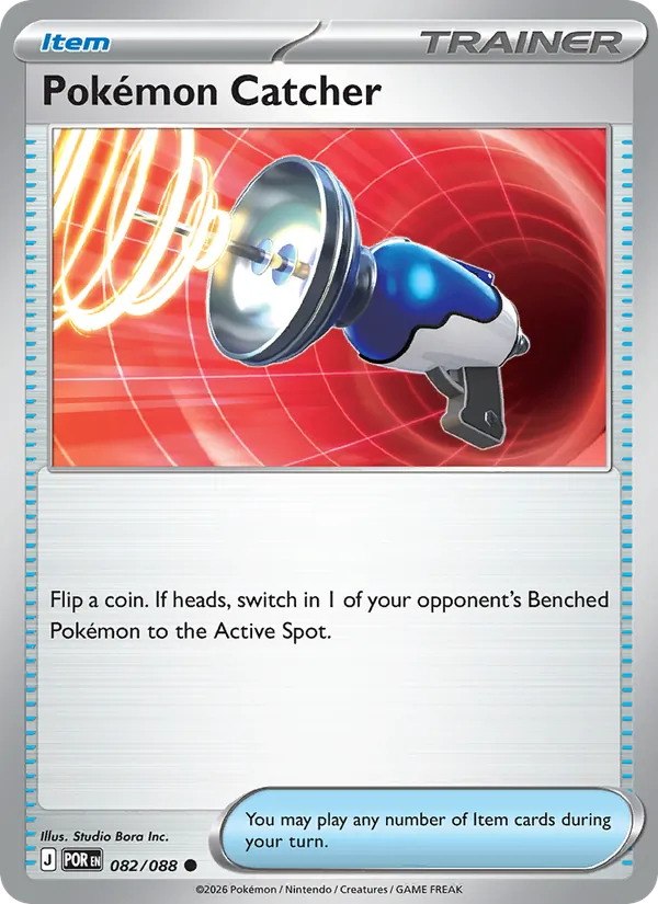 Pokémon Catcher #082 – Perfect Order card