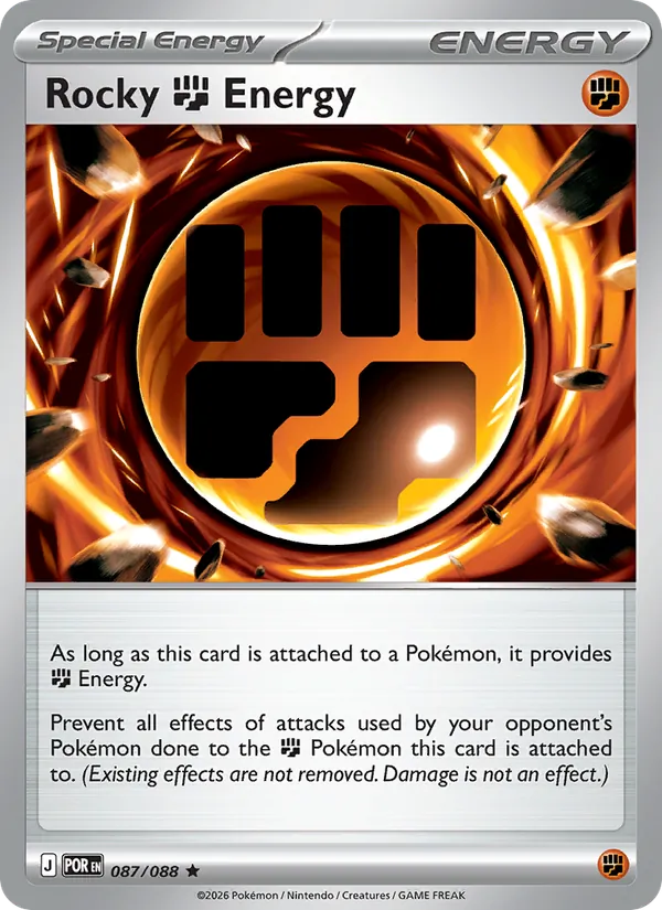 Rocky Fighting Energy #087 – Perfect Order card
