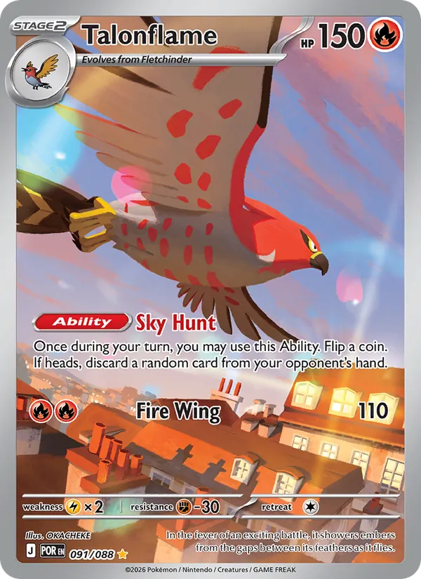 Talonflame #091 – Perfect Order card
