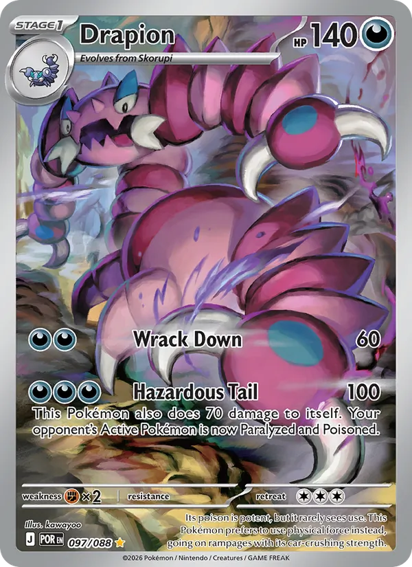 Drapion #097 – Perfect Order card