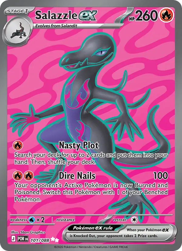 Salazzle ex #101 – Perfect Order card