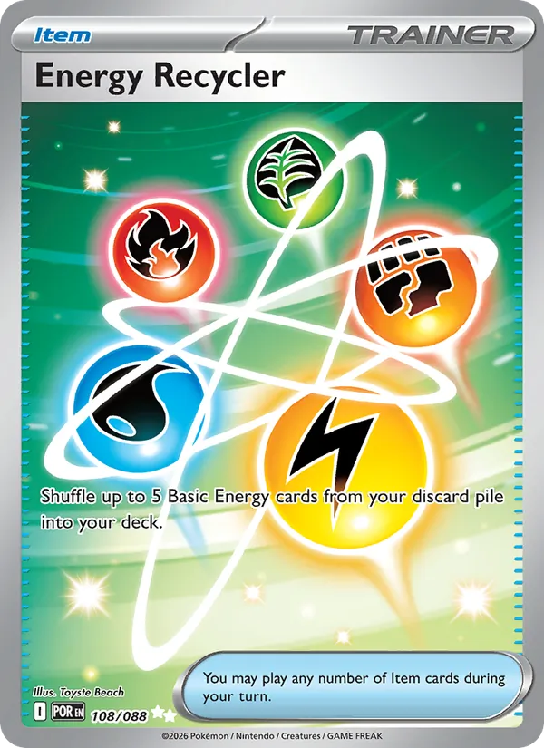 Energy Recycler #108 – Perfect Order card