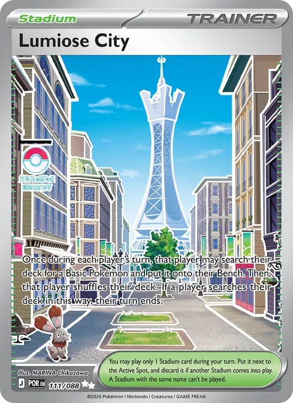 Lumiose City #111 – Perfect Order card