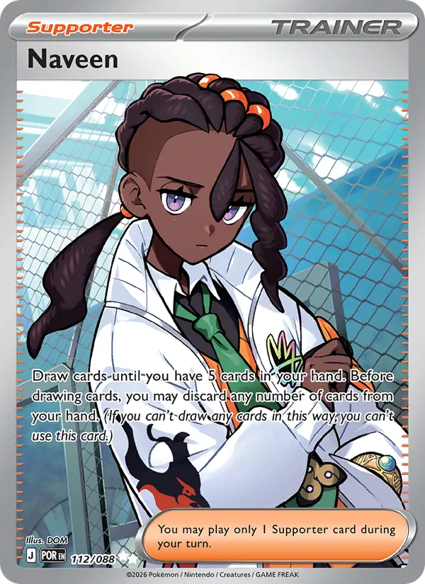 Naveen #112 – Perfect Order card