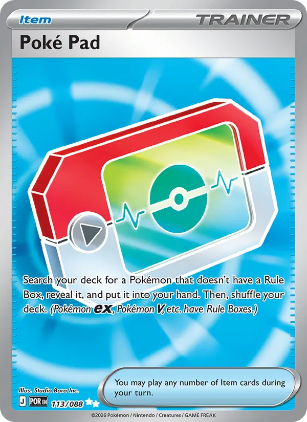 Poké Pad #113 – Perfect Order card