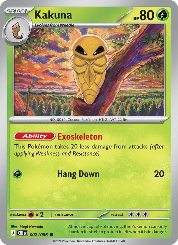 Kakuna #002 – Chaos Rising card