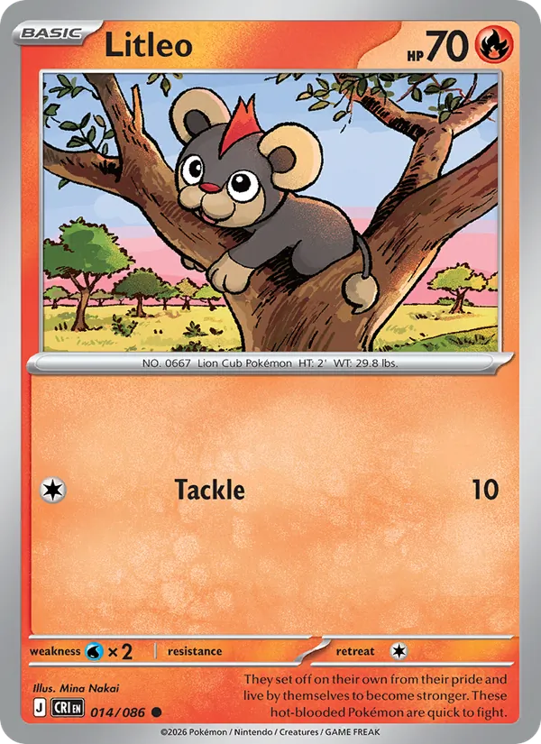 Litleo #014 – Chaos Rising card