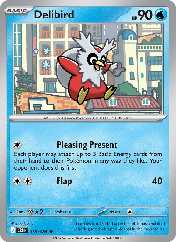 Delibird #018 – Chaos Rising card