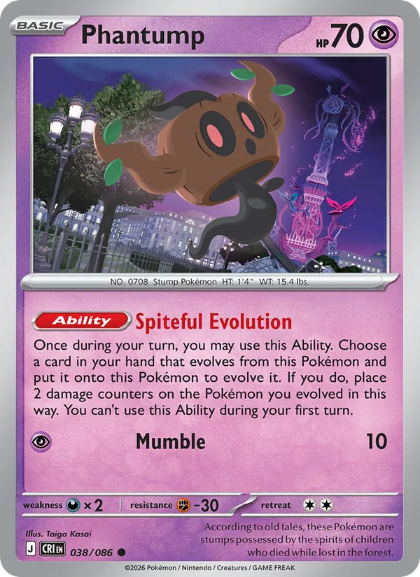 Phantump #038 – Chaos Rising card