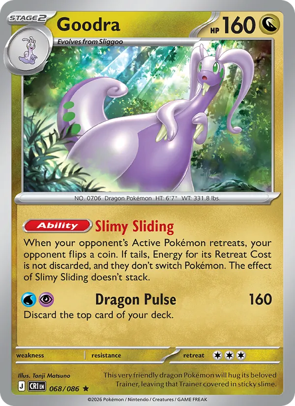 Goodra #068 – Chaos Rising card