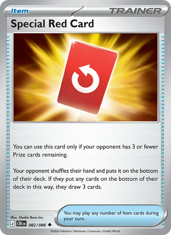 Special Red Card #082 – Chaos Rising card