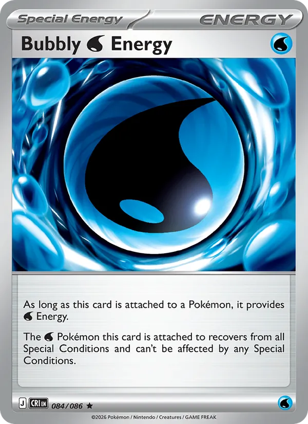 Bubbly Water Energy #084 – Chaos Rising card