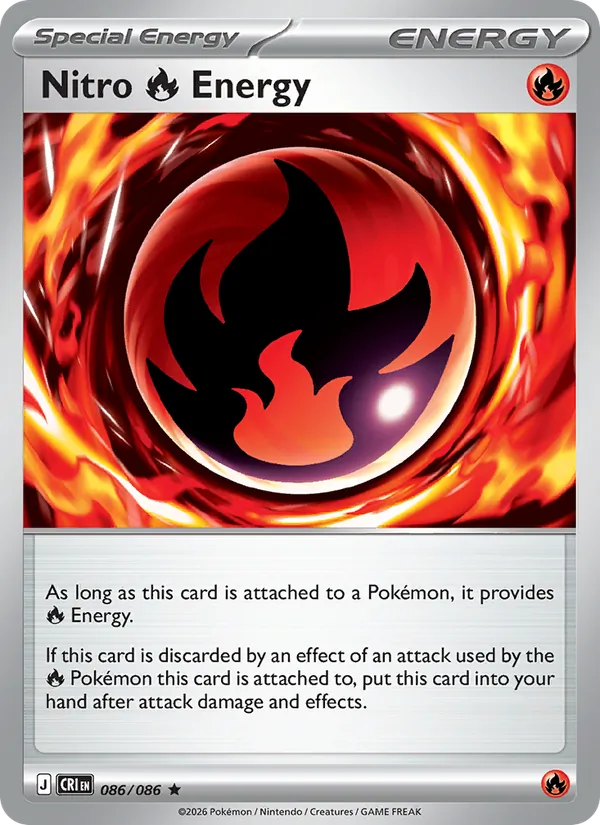 Nitro Fire Energy #086 – Chaos Rising card