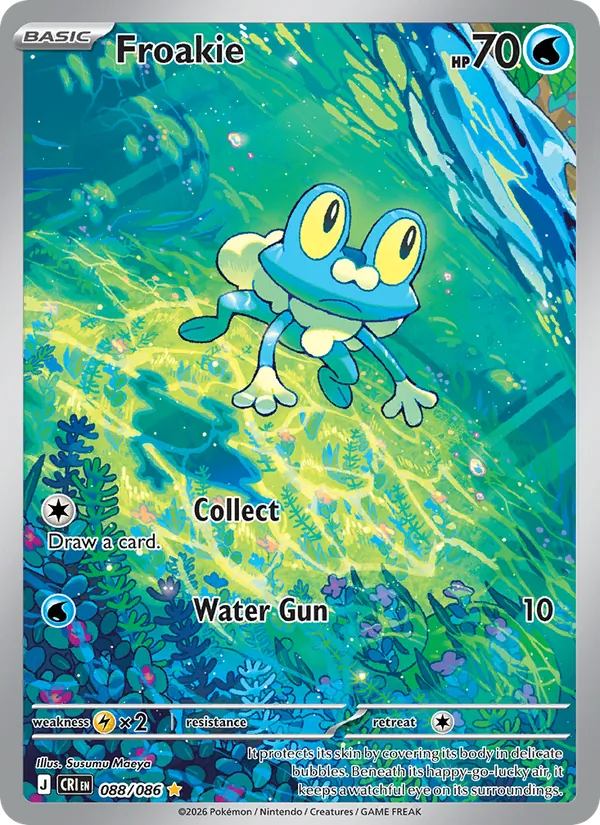 Froakie #088 – Chaos Rising card