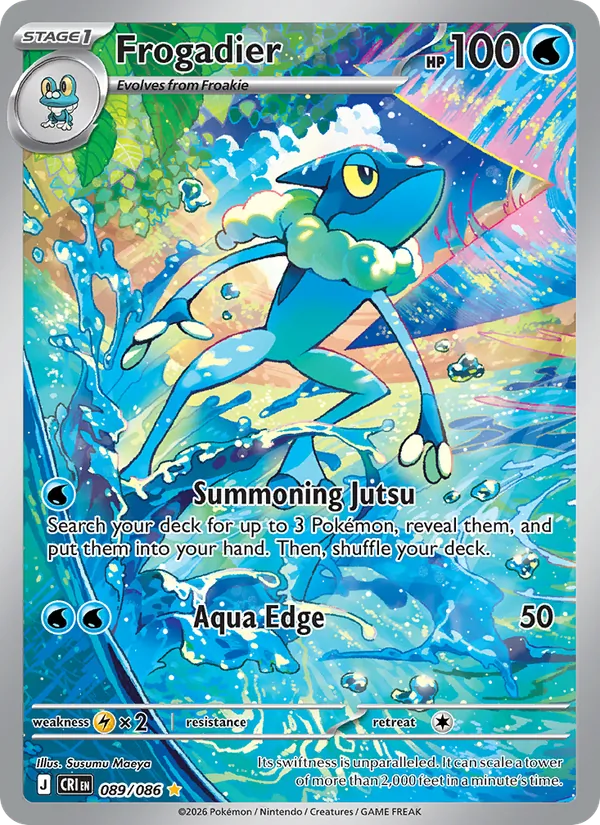 Frogadier #089 – Chaos Rising card