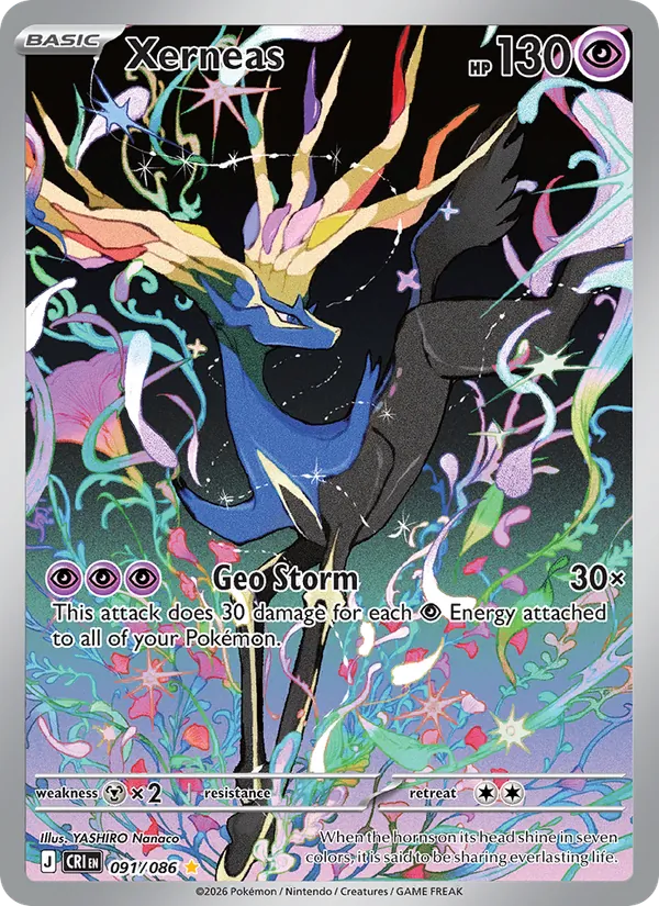 Xerneas #091 – Chaos Rising card