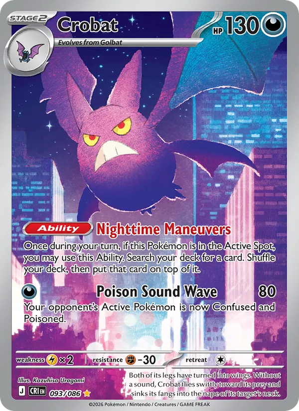 Crobat #093 – Chaos Rising card