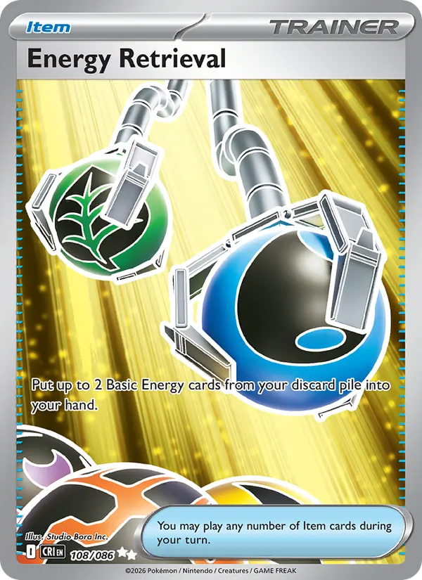 Energy Retrieval #108 – Chaos Rising card