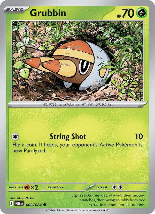Grubbin #002 – Pitch Black card