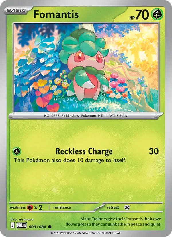 Fomantis #003 – Pitch Black card