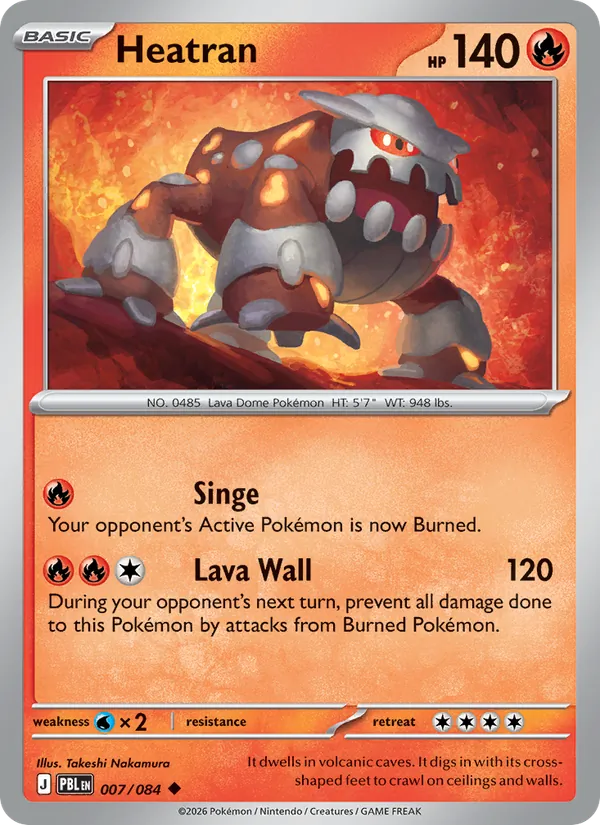 Heatran #007 – Pitch Black card