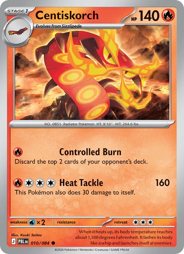 Centiskorch #010 – Pitch Black card