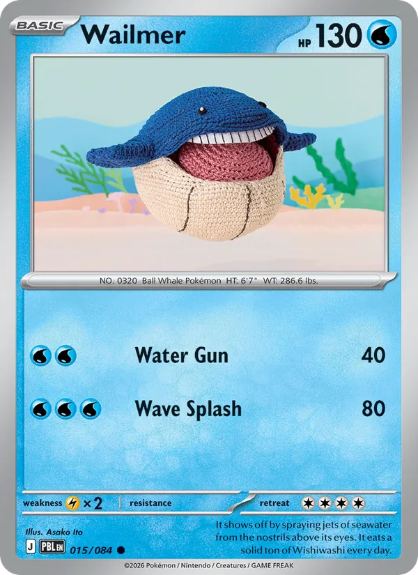 Wailmer #015 – Pitch Black card