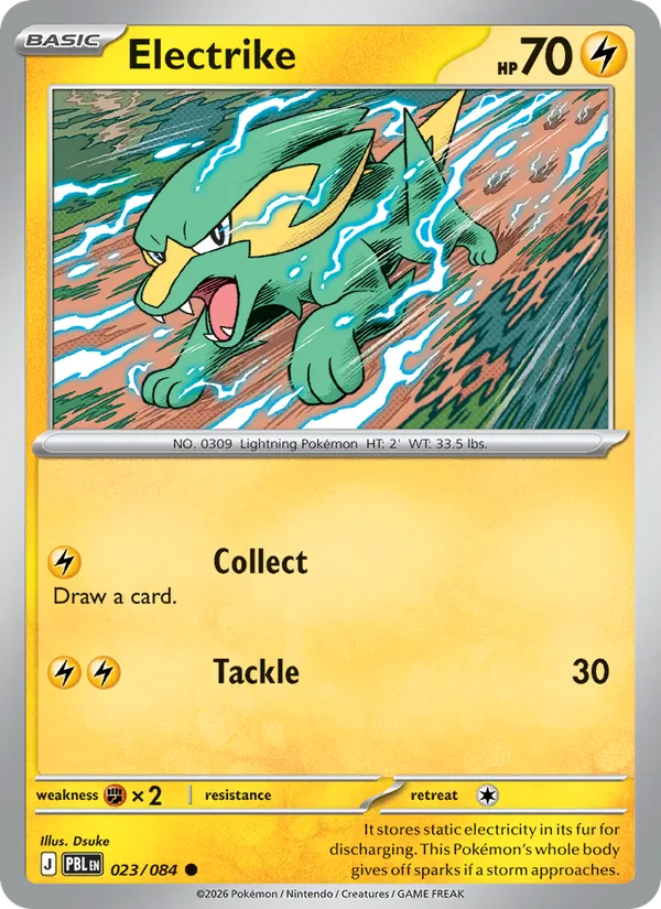 Electrike #023 – Pitch Black card