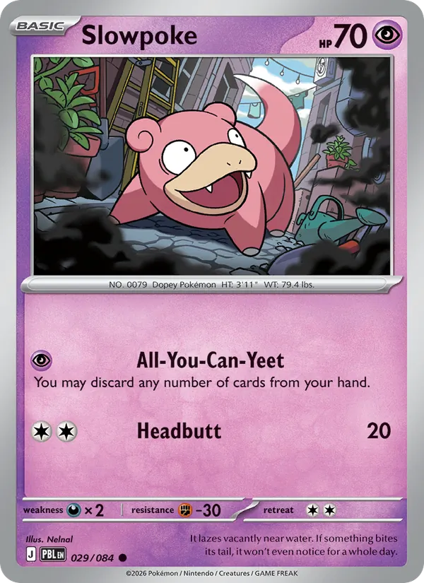 Slowpoke #029 – Pitch Black card