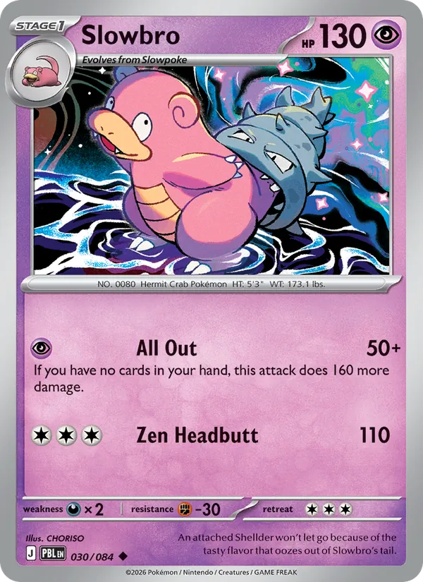 Slowbro #030 – Pitch Black card