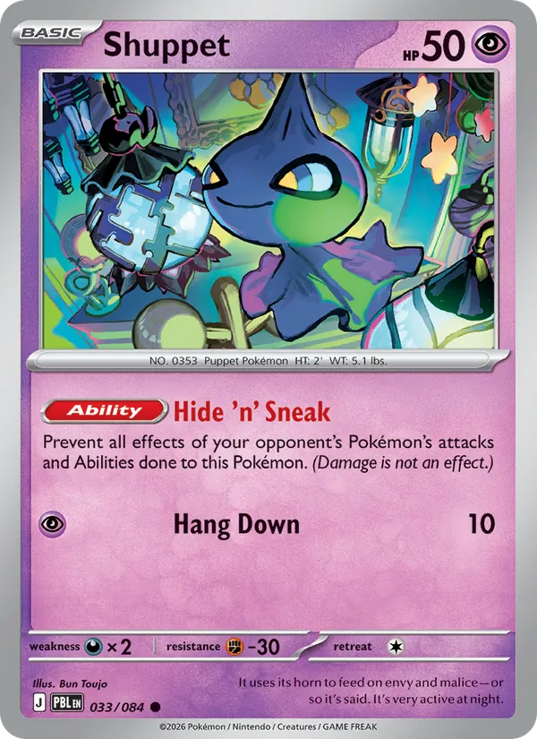 Shuppet #033 – Pitch Black card