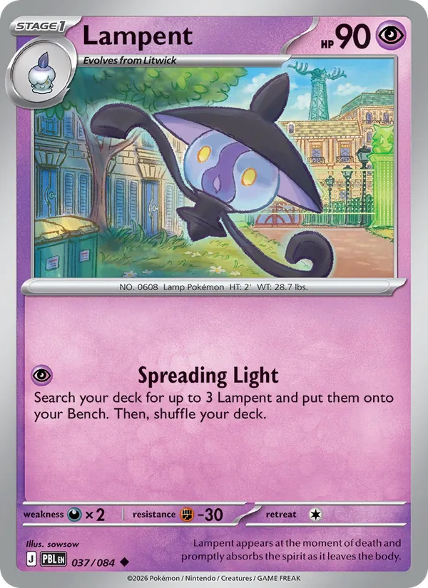 Lampent #037 – Pitch Black card