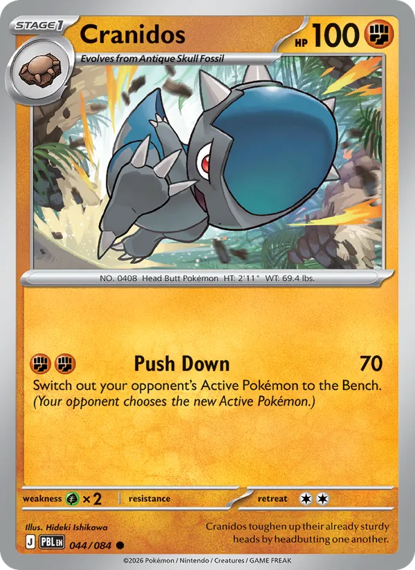 Cranidos #044 – Pitch Black card