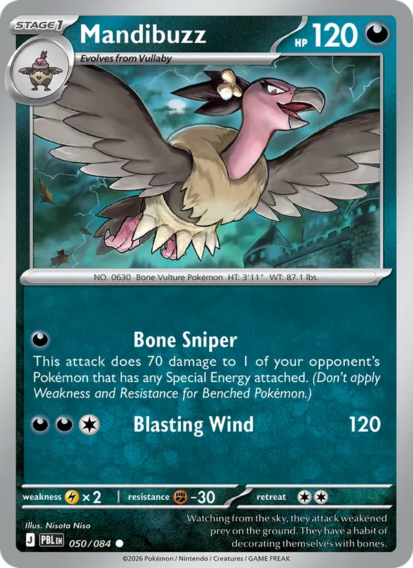 Mandibuzz #050 – Pitch Black card